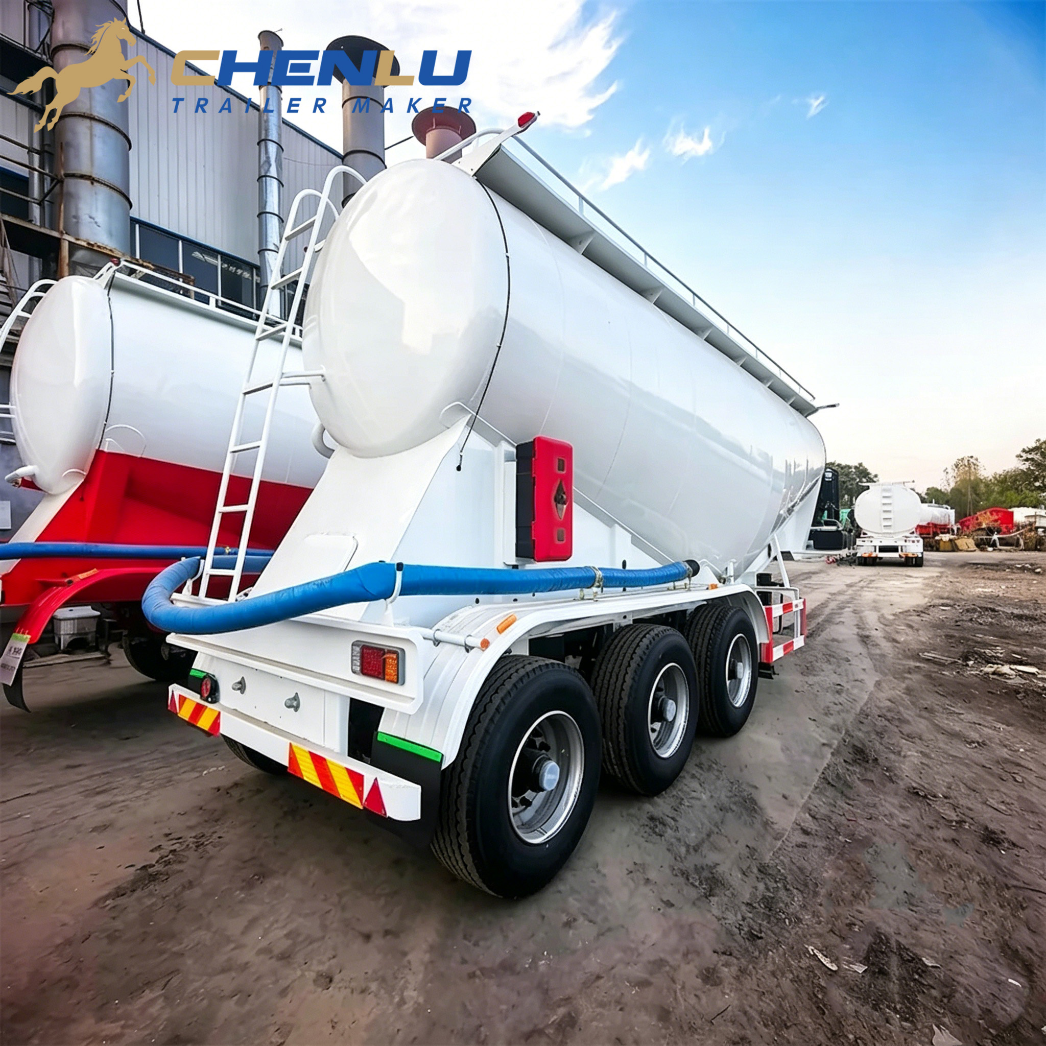 40CBM Bulk Zement Anhänger