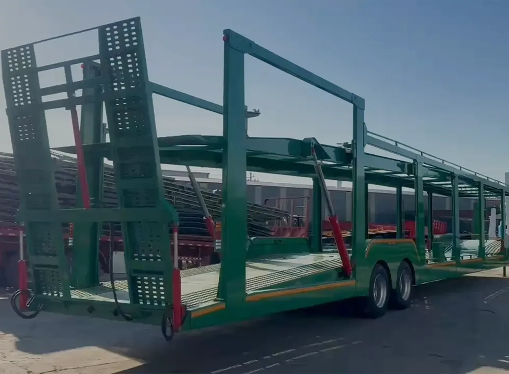 Carrier Semi Trailer für unseren Kunden in Katar
