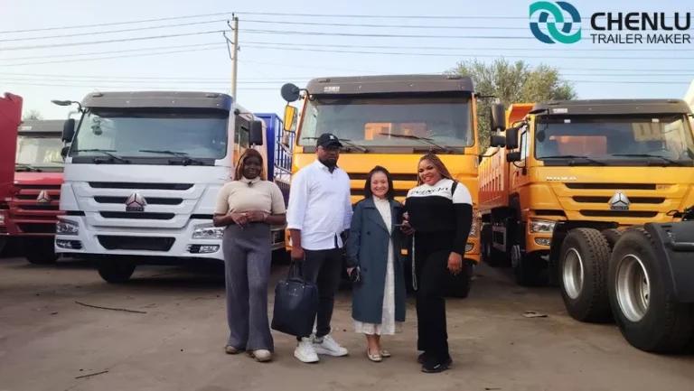 Togo-Kunde zahlt bar für gebrauchte HOWO-Fahrzeuge, CHENLU VEHICLE fügt eine weitere vertrauenswürdige Kooperation hinzu
