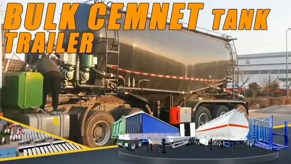 Wie stark ist dieser Zementtankanhänger? Finden Sie es jetzt heraus!