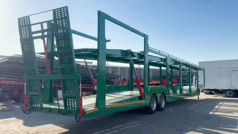 Carrier Semi Trailer für unseren Kunden in Katar
